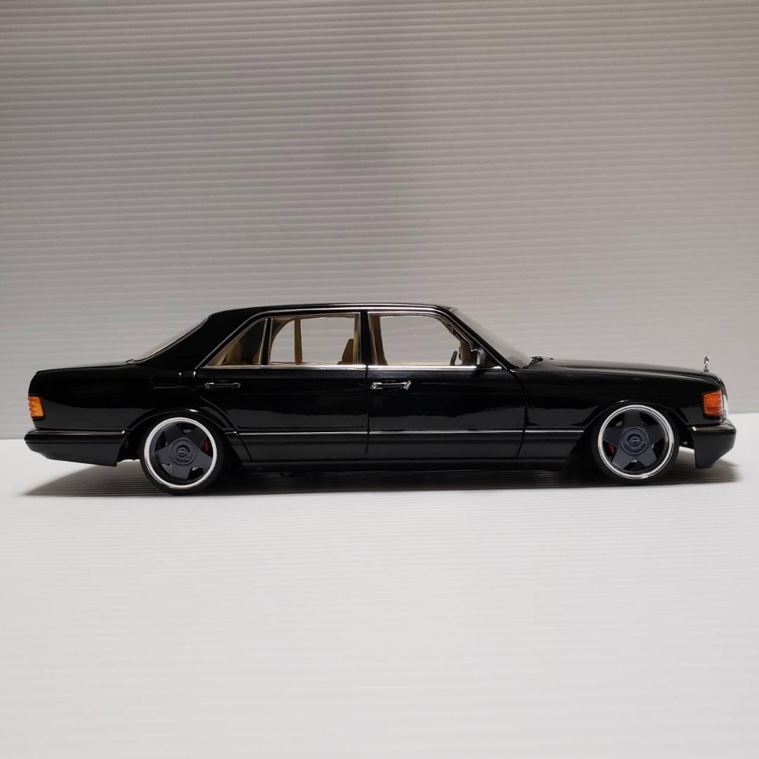 1/18　メルセデスベンツ　Sクラス560SEL W126 カスタム