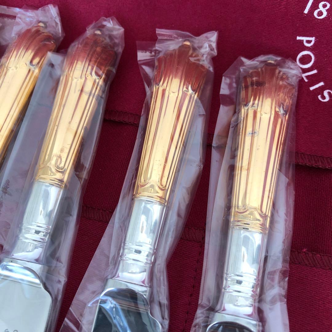 未使用　ジー＆ホルム　ナイフ＆フォーク12本　ヘリテージプレート　最高級　銀製品