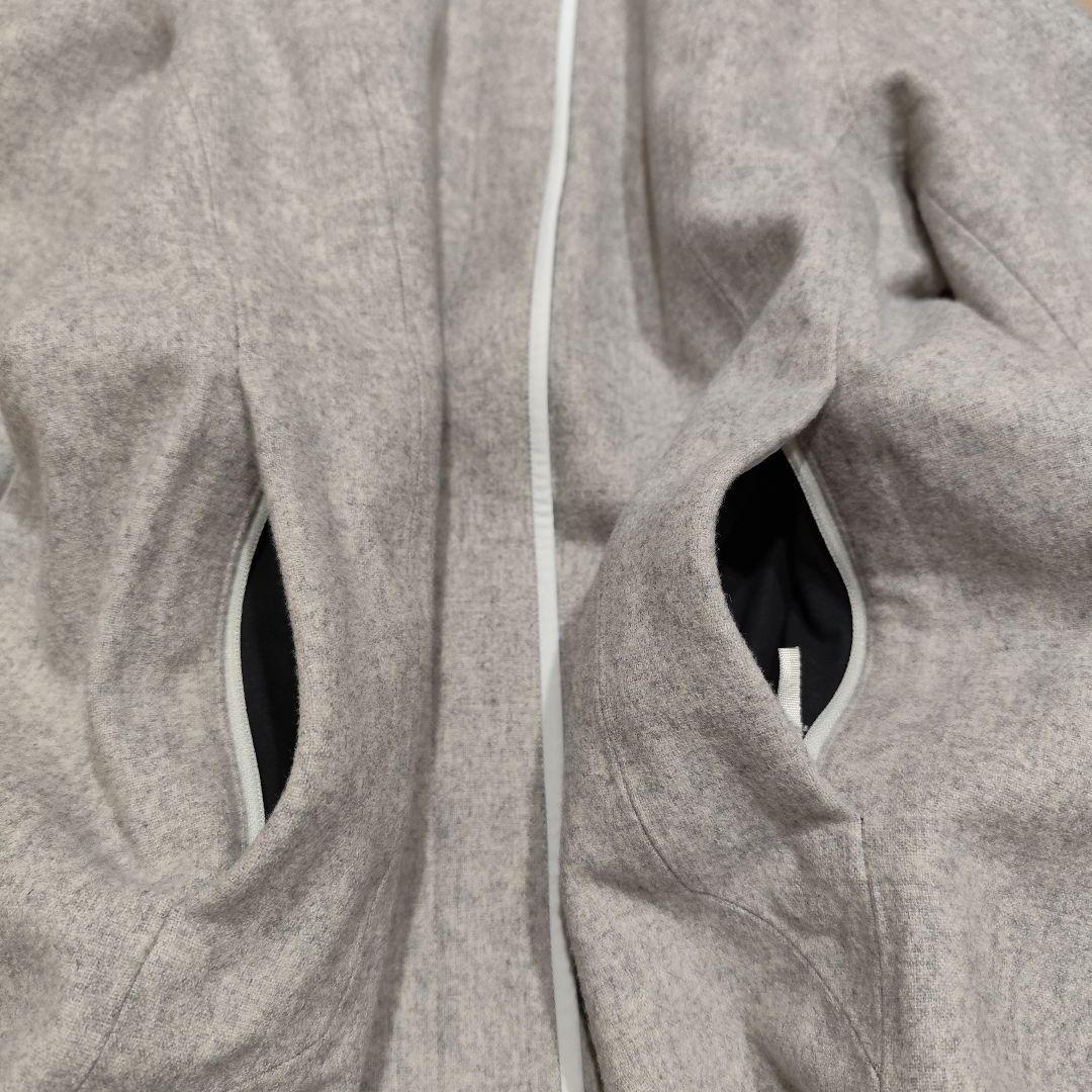 ARC’TERYX エンブラ コート ウィメンズ ウールコート ヘザーグレー M