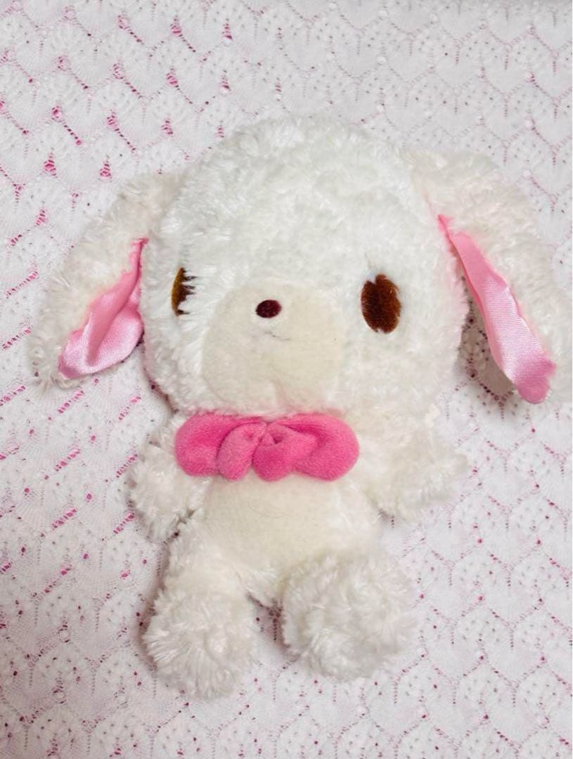 サンリオ　シュガーバニーズ ぬいぐるみ　しろうさ　くろうさ