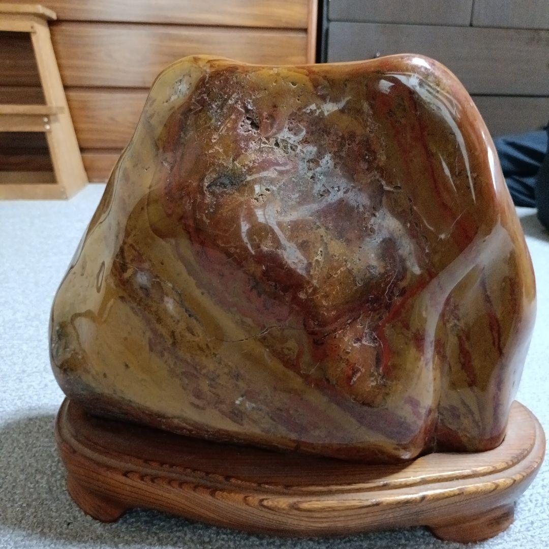 佐渡の赤玉石