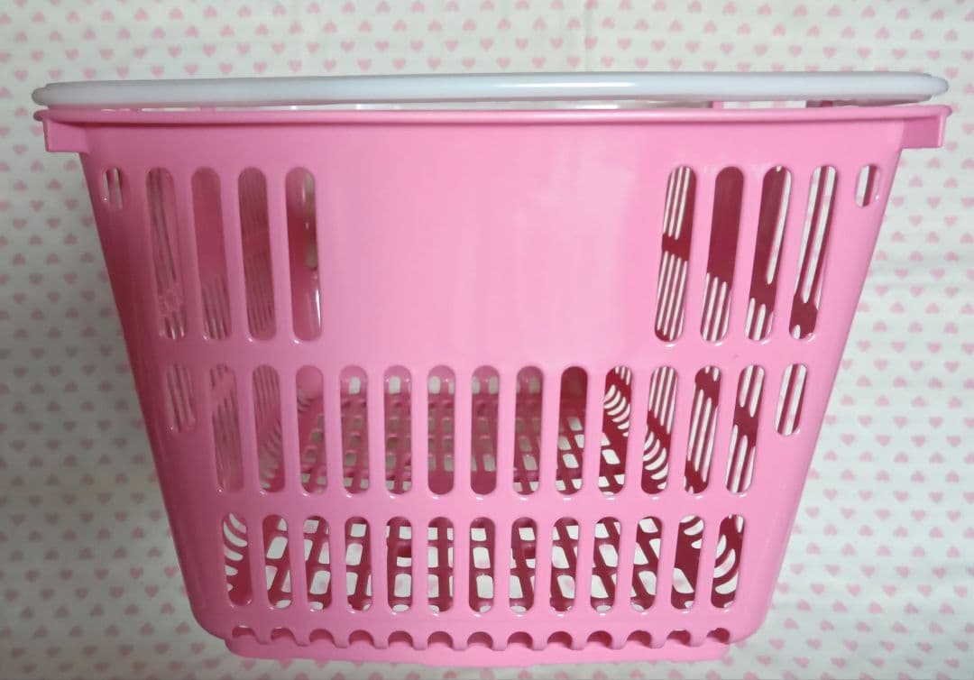 キティ ショッピングバスケット ピンク うさぎ ハート 2012 新品 激レア♪