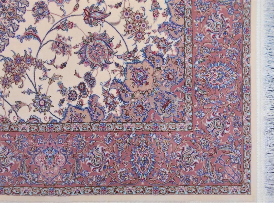 専用！高密度！輝く 本場イラン産 絨毯！約150×225cm‐200721