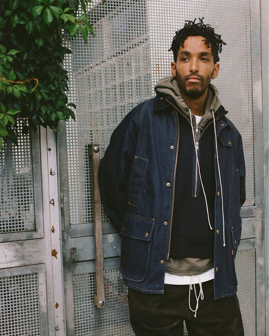 限定コラボ LEVI'S x Barbour Bedale デニムジャケット M