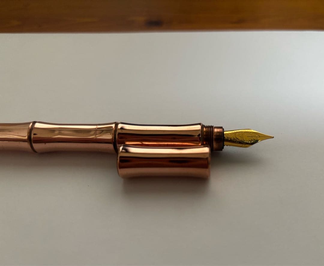 TTI-110 TIMAZE 竹型万年筆 コッパー Copper