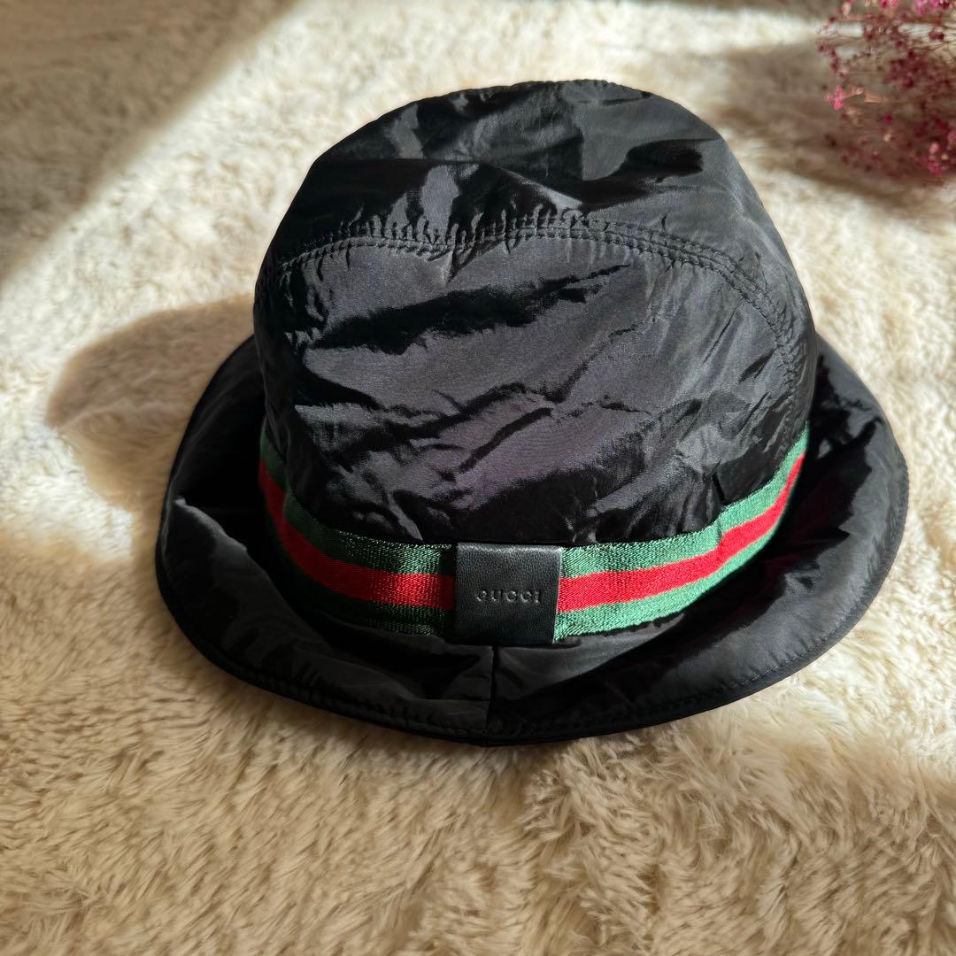 GUCCI グッチ シェリーライン サファリハット バケツハット