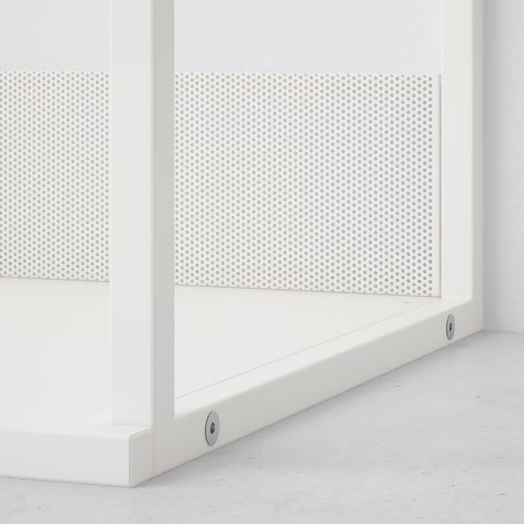 廃盤　IKEA プラッツァ シェルフユニット ホワイト60x40x60cm