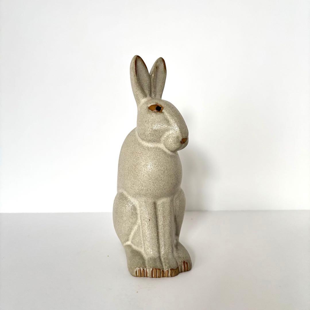 【希少・美品】リサラーソン 野ウサギ Jie
