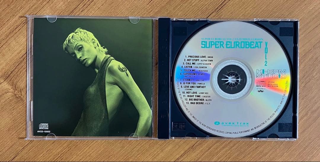 SUPER EUROBEAT VOL.2 スーパーユーロビート avex