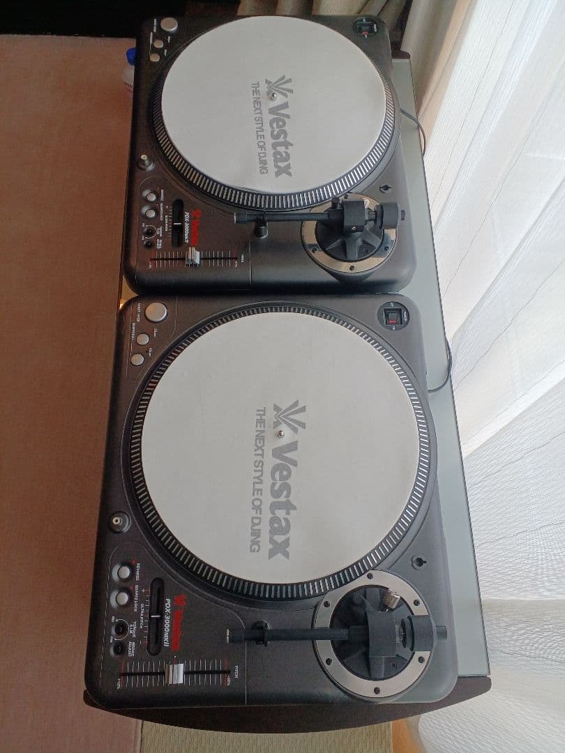 Vestax PDX-3000MKII ターンテーブル 2台セット