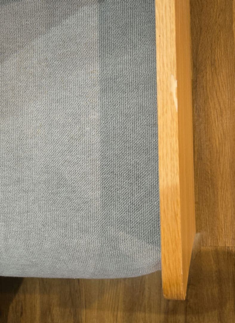 無印良品 木製ソファ オーク材 突板2.5 シーター