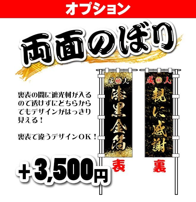 プロフ必読★断捨離中〜　のぼり旗オーダー