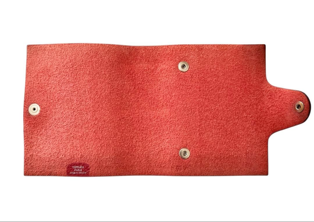 エルメス ノートカバー 手帳カバー　ユリス ミニ　トゴ　レッド　HERMES