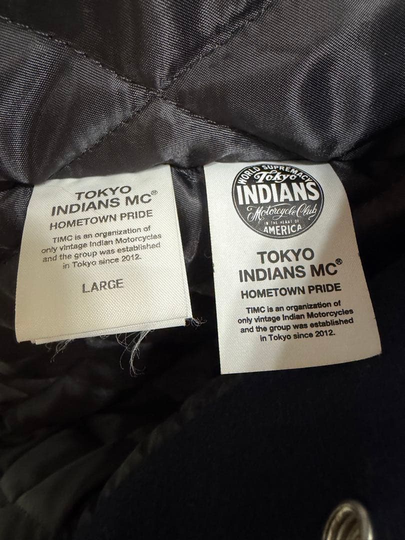 TOKYO INDIANS/Varsity Jacket/L/東京インディアンズ