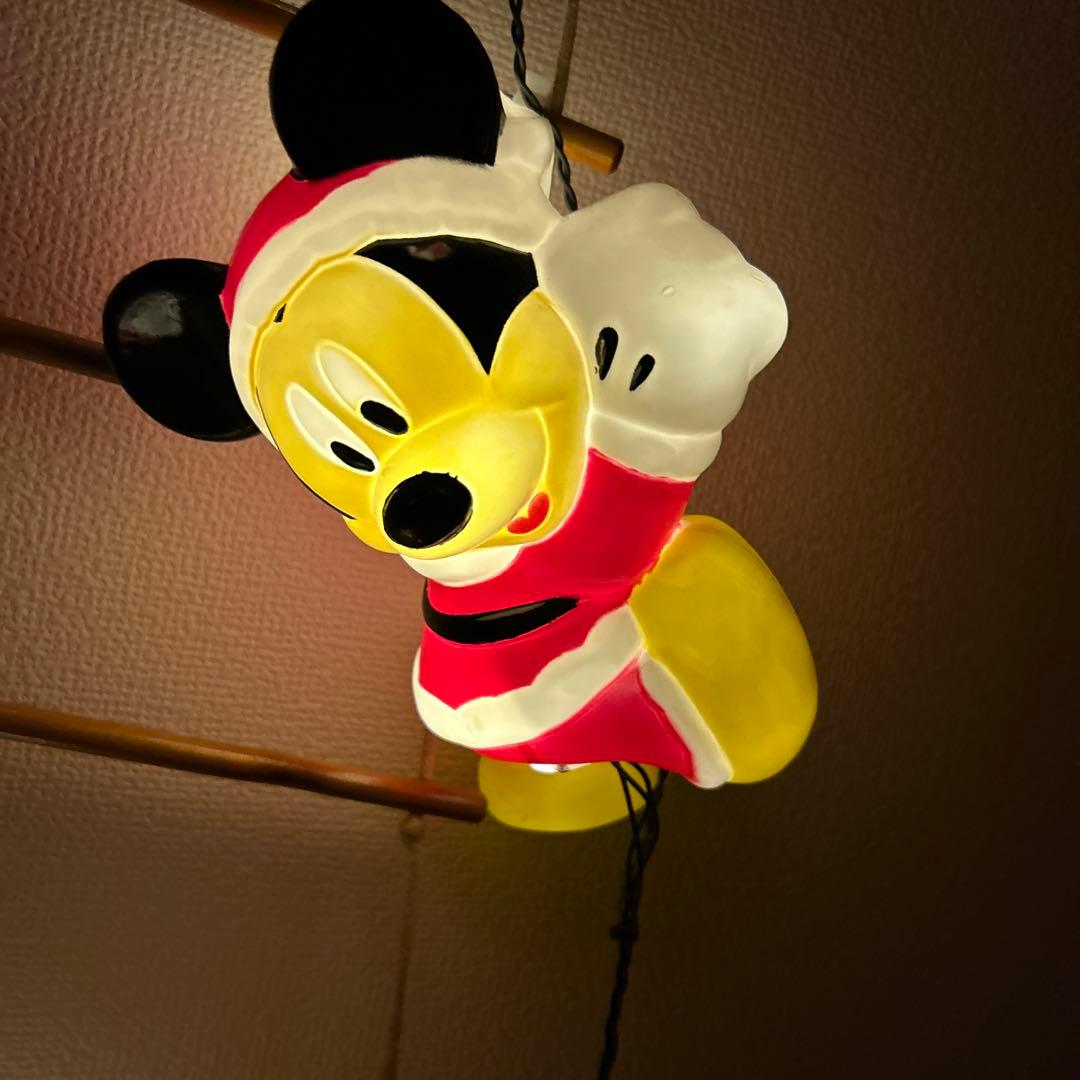 ディズニー ミッキー クリスマス イルミネーション LED レトロ
