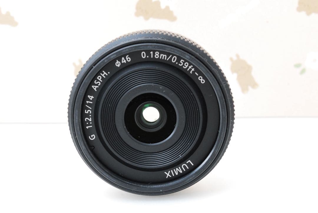 美品❤️panasonic LUMIX 14mm F2.5❤️単焦点レンズ❤️