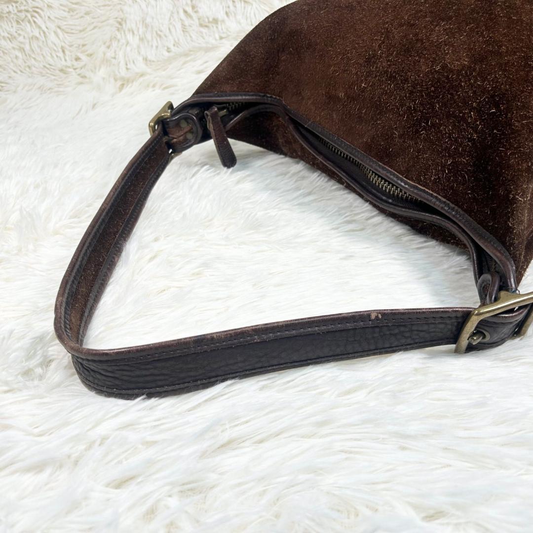 COACH オールドコーチ ショルダーバッグ 9010 スエード A4可