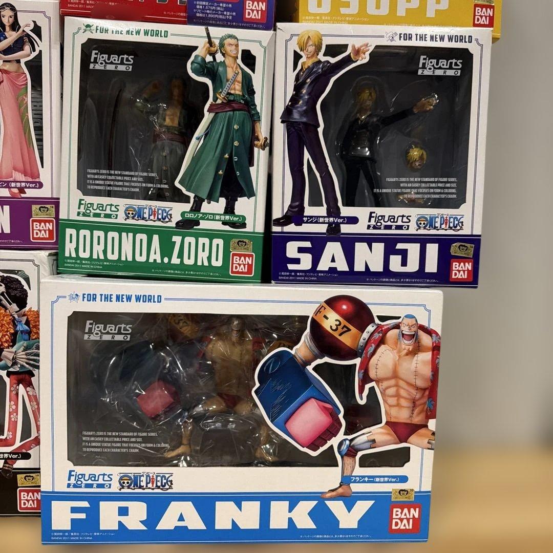 ワンピース フィギュアーツ 新世界ver.9体セット
