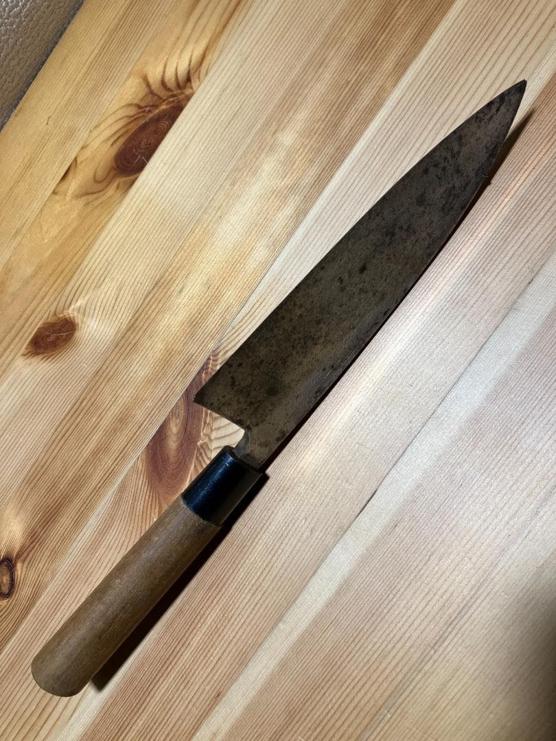 堺宗一作　出刃包丁　別打#D68