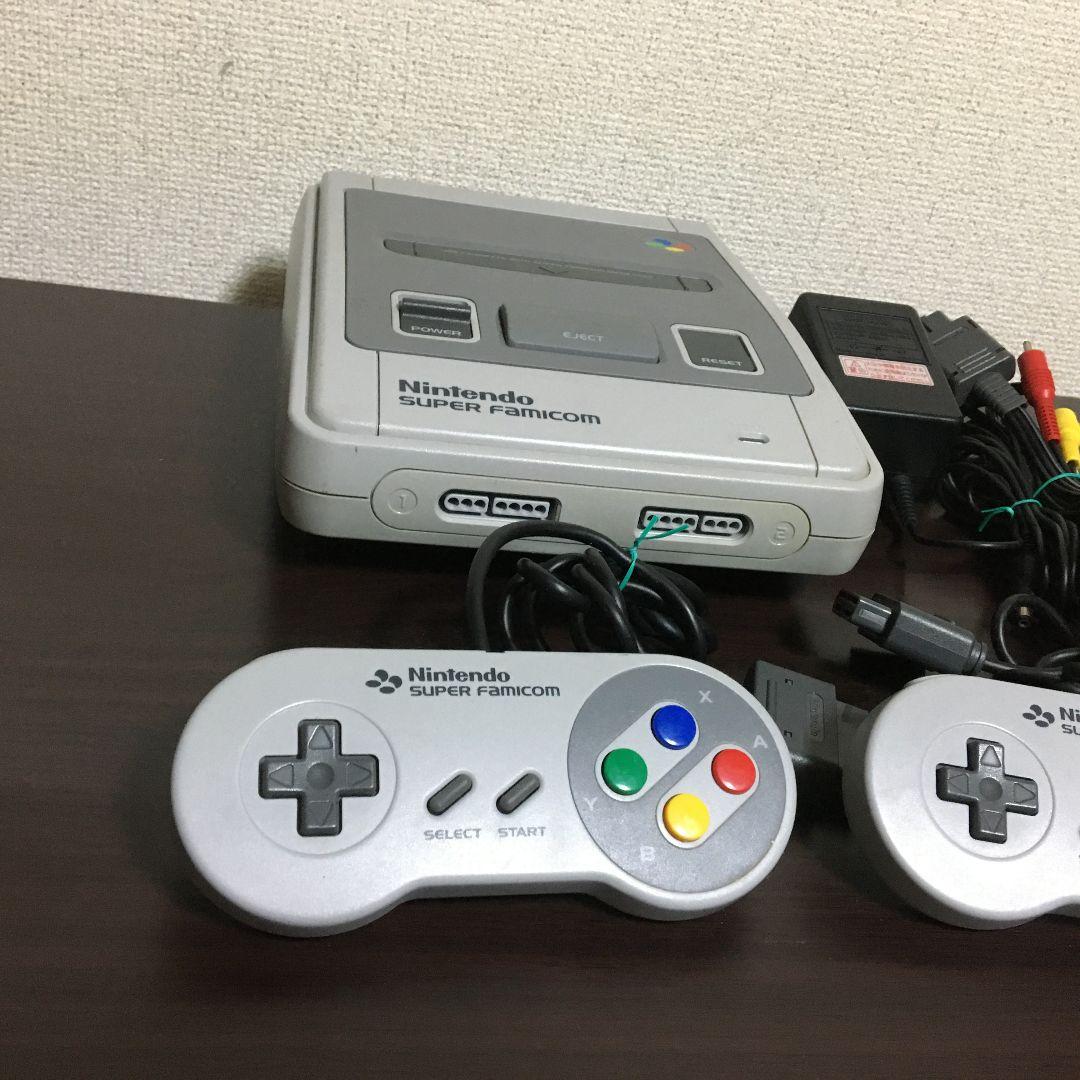 スーパーファミコン 本体 セット コントローラー 美品