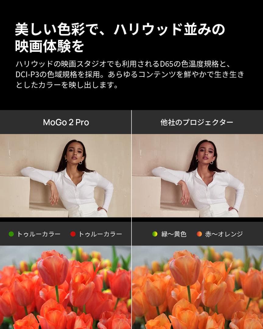 Bluetooth 小型モバイルプロジェクター フルHD