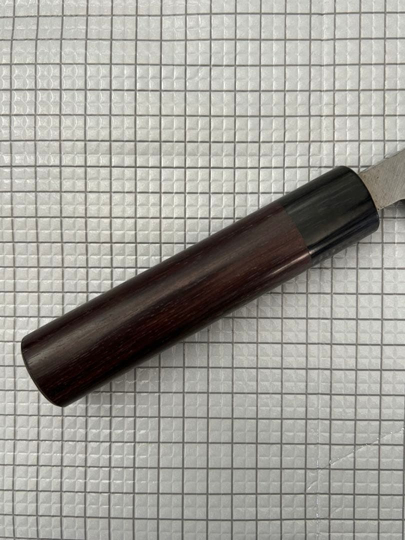 包丁 出刃包丁 180mm 紫檀丸柄 安来鋼青紙２号 出刃