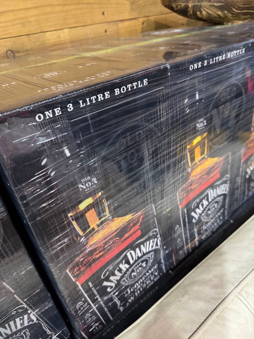 Jack Daniel's 12本　空ビン　箱付き　3㍑　製造終了
