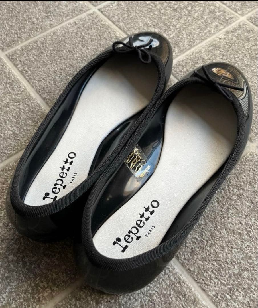 超美品！repetto ラバーシューズ　37 cendrillon