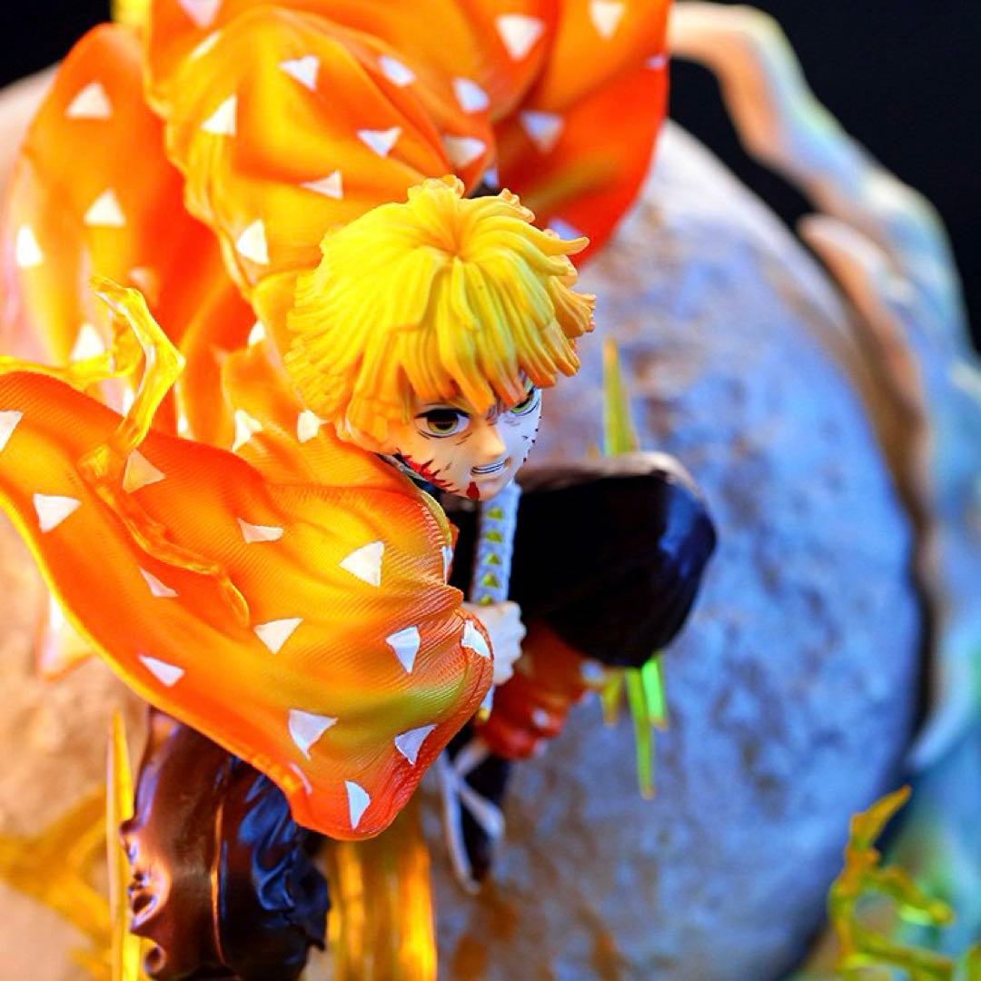 51cm 鬼滅の刃 我妻善逸 フィギュアガレージキット