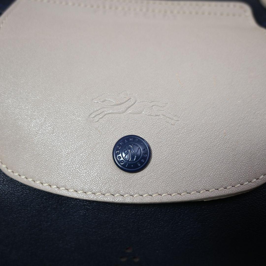 589★ LONGCHAMP 2way バッグ ルプリアージュ キュイール