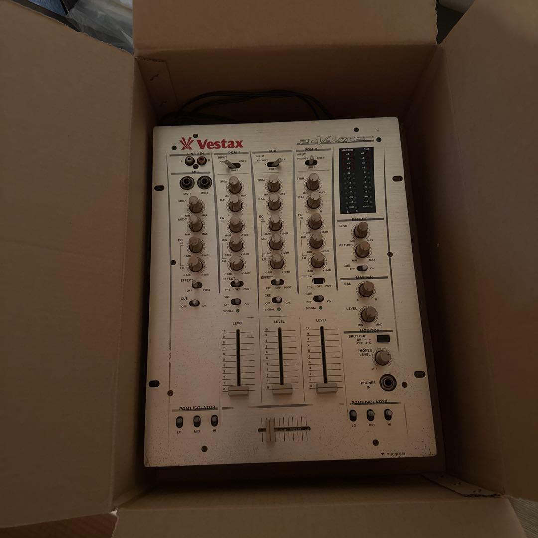 Y*T様 Vestax PCV-275 DJミキサー　12/6以降順次発送です