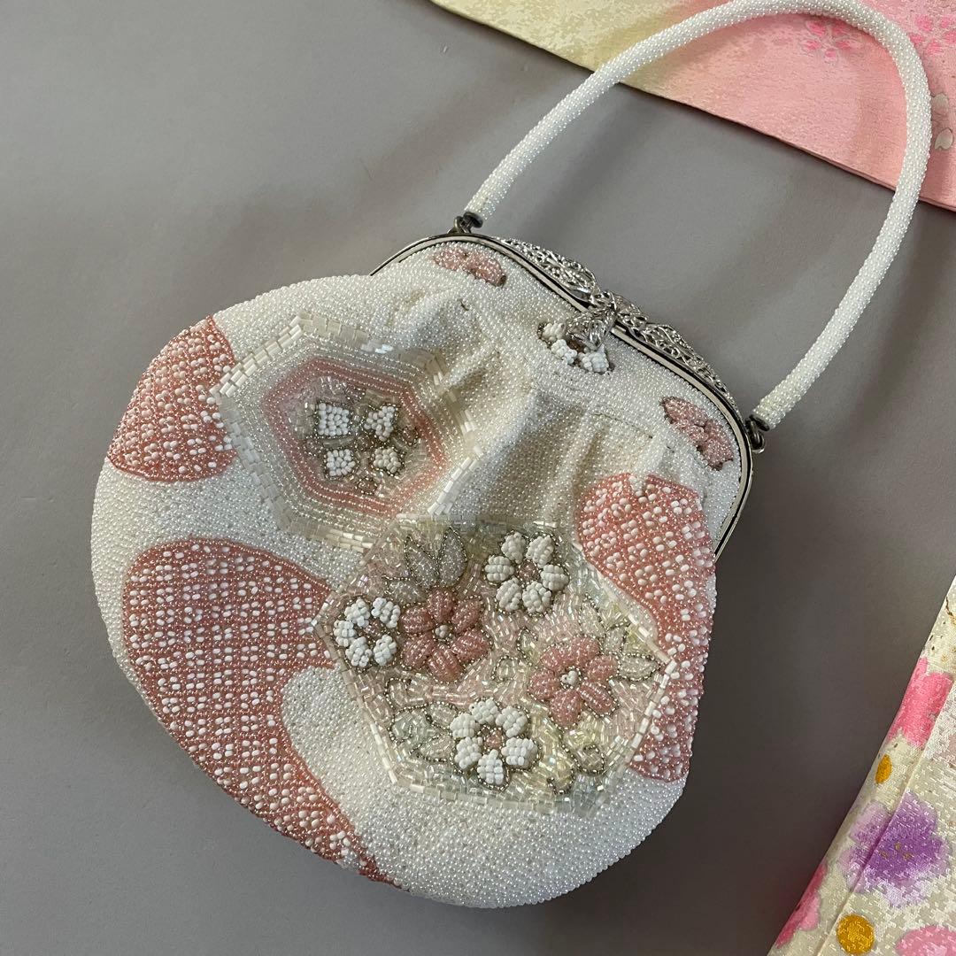 美品　七五三　7歳　正絹お着物セット
