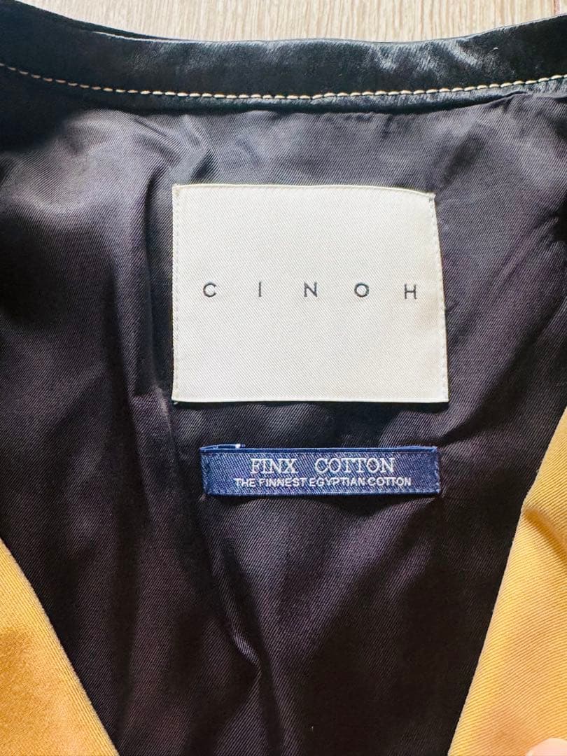 CINOH(チノ)ノーカラージャケット