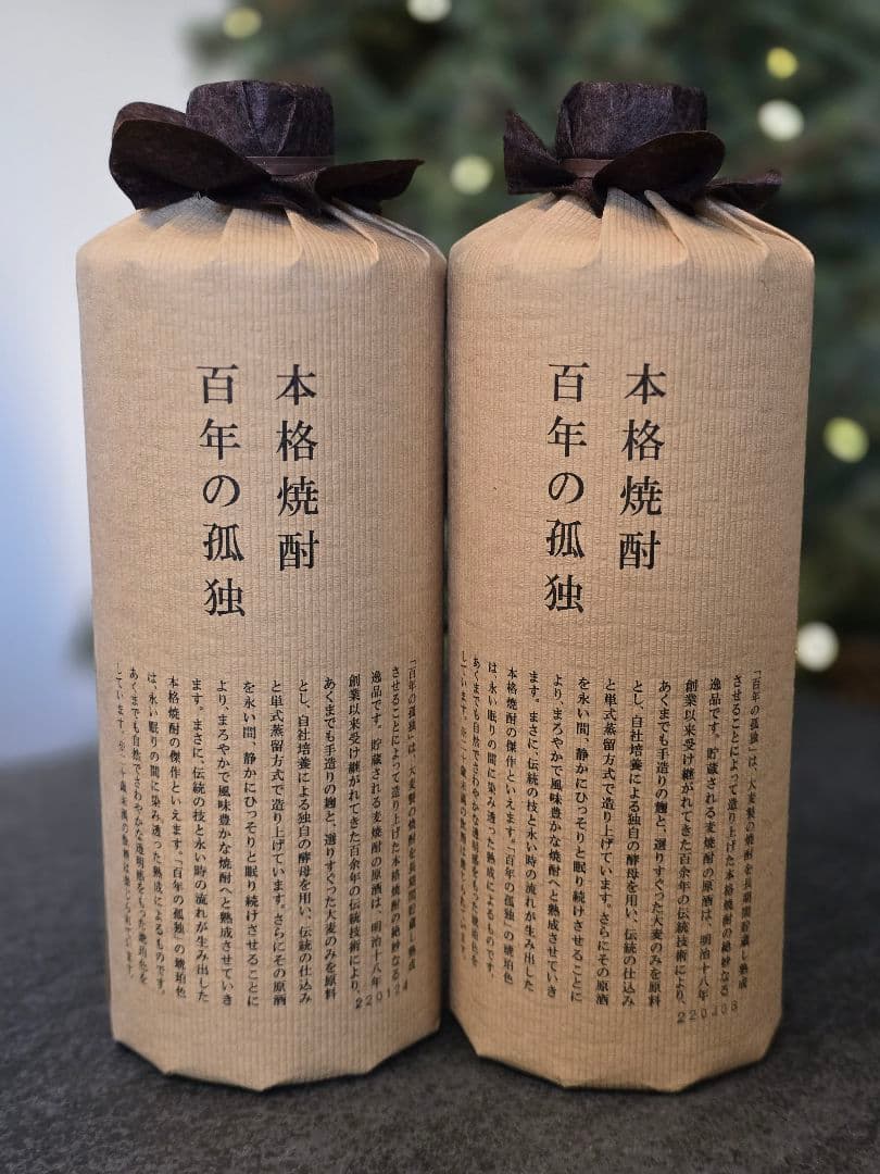 【百年の孤独】 焼酎 720ml 40% 2本セット【黒木本店】