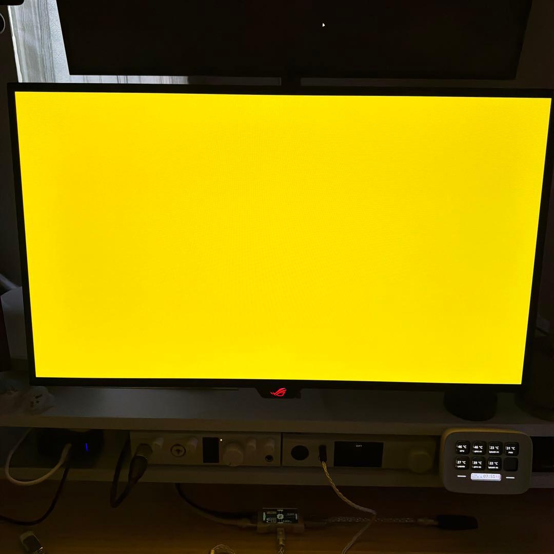 ROG SWIFT OLED PG27AQDP WQHD 480Hz モニター