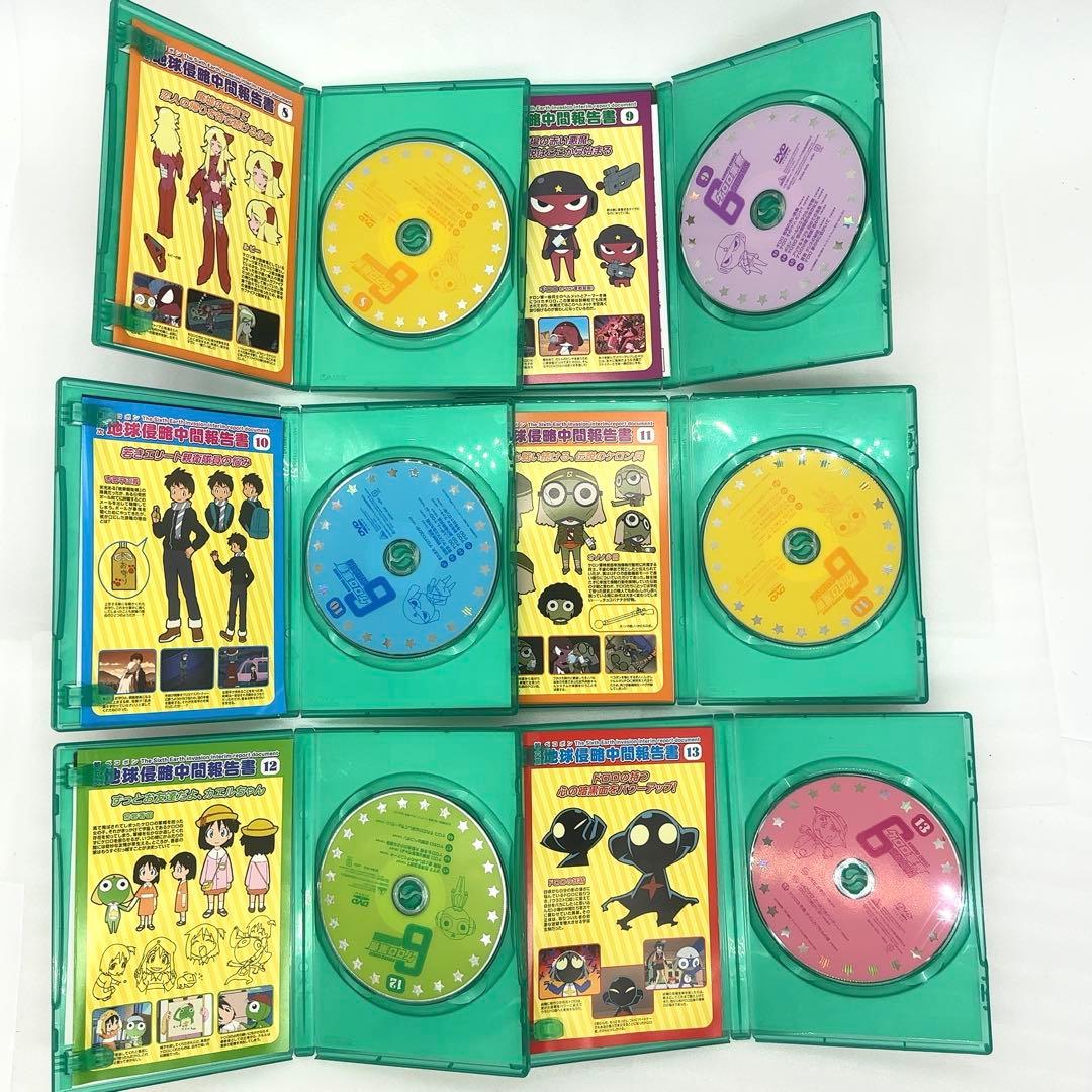 【希少品】 ケロロ軍曹 DVD BOX 6期 13巻セット
