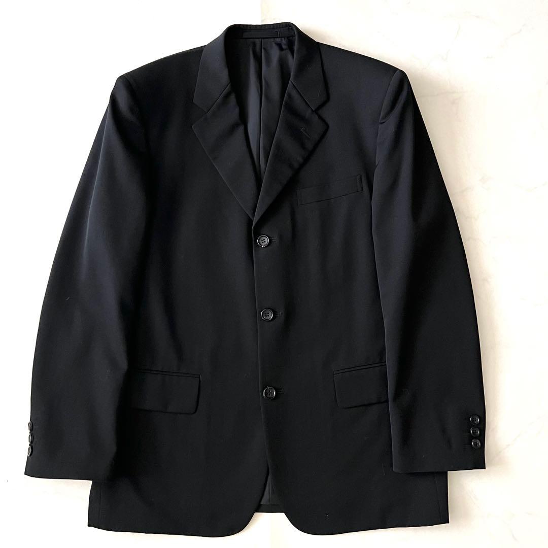 極美品 コムデギャルソンオム 田中オム AD2002 セットアップ スーツ 黒S