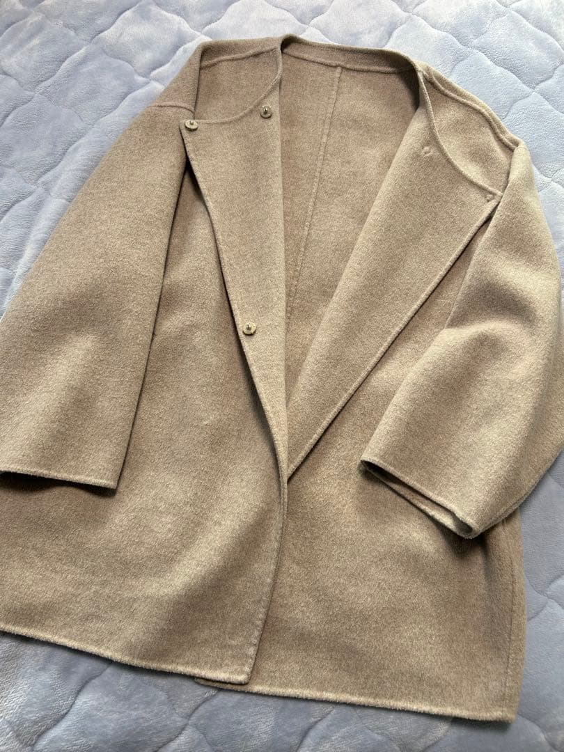 美品✨スローブイエナ HAMILTON ダブルフェイスショートコクーンコート