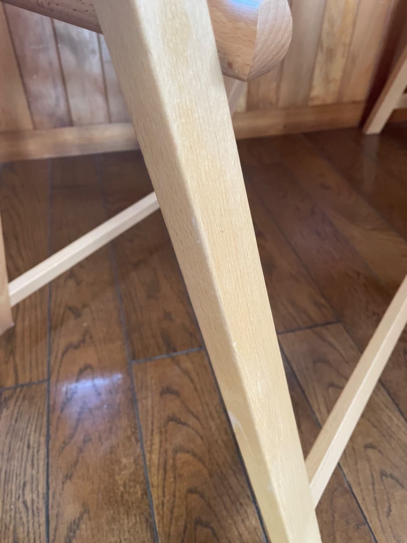 無印良品　MUJI 2脚セット　木製 チェア　折りたたみ椅子