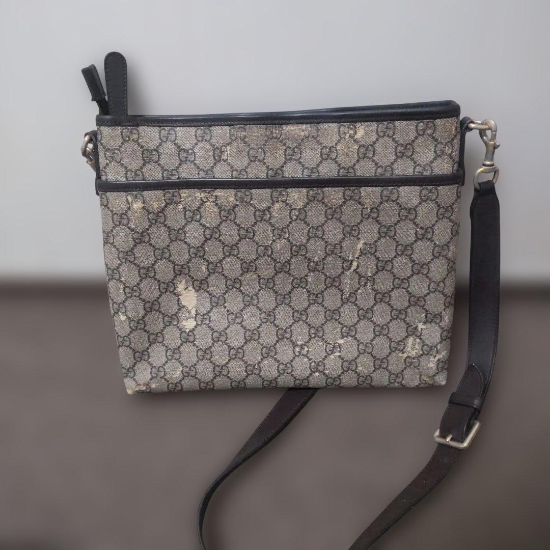 Gucci ショルダーバッグ ベージュ キャンバス