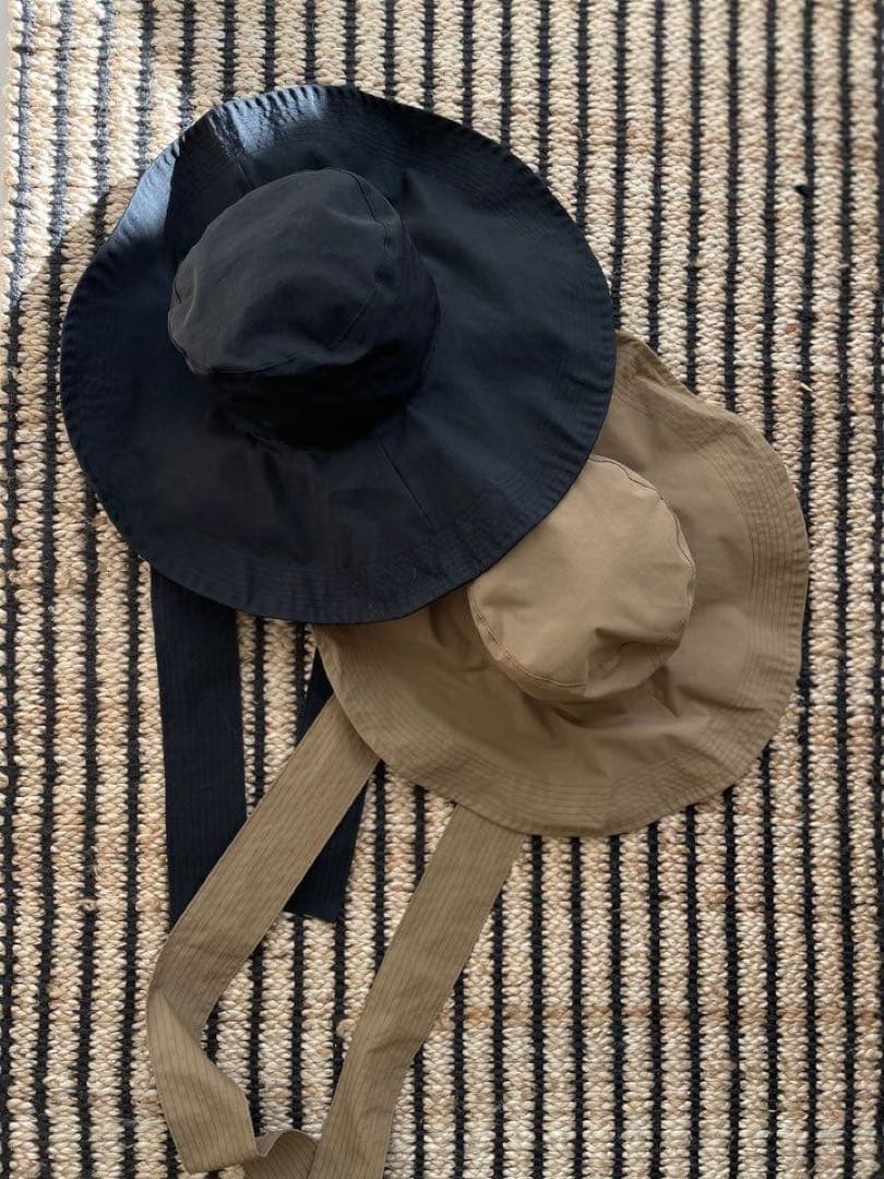 美品⭐︎Uhr⭐︎Portable Sun Hat⭐︎ブラック