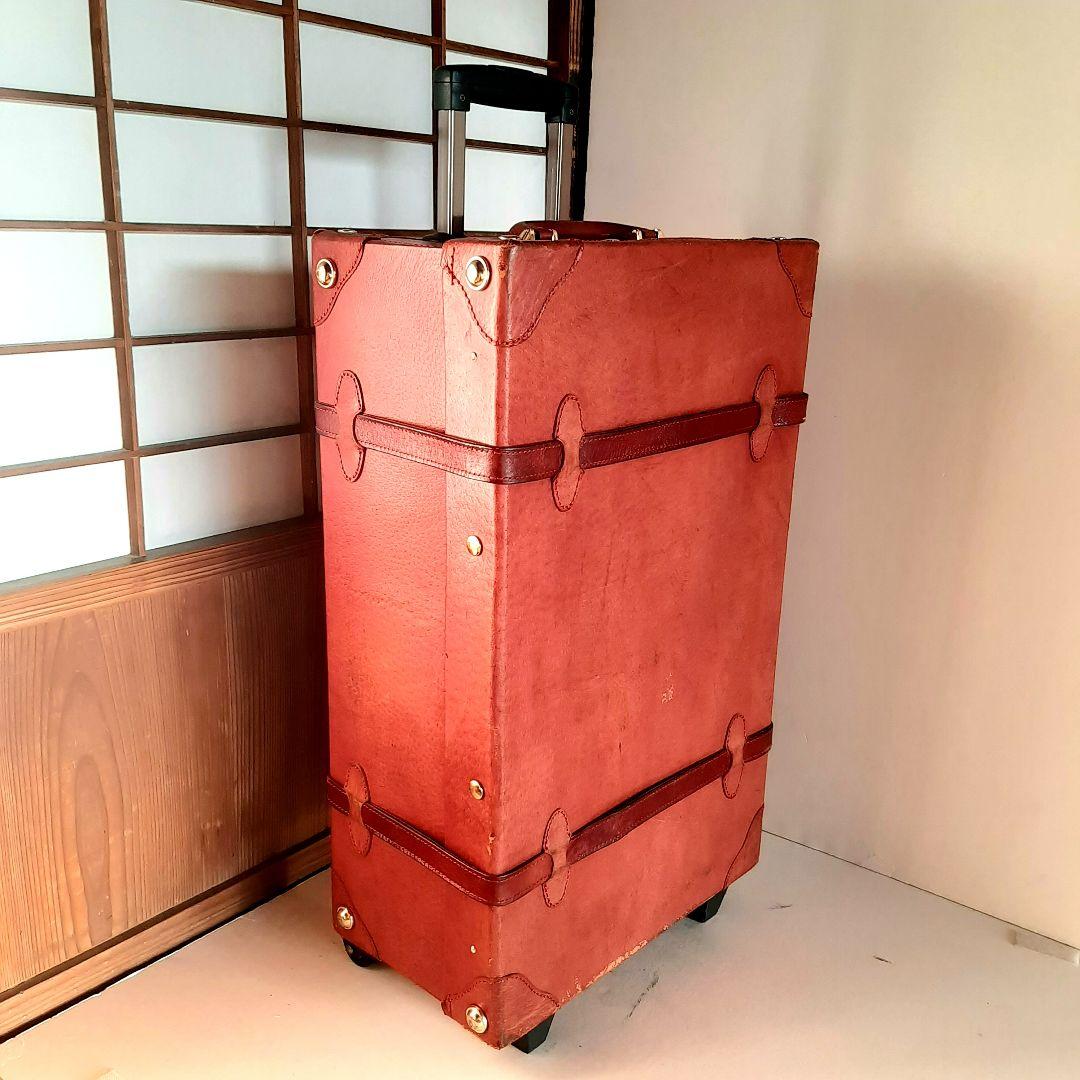 シフレ ユーラシア キャリーカート レッド 本革 レザー