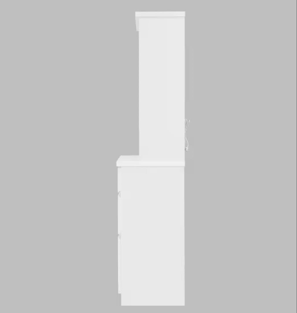 鏡面仕様のキッチンボード引戸タイプ(幅159.5㎝)ニトリ