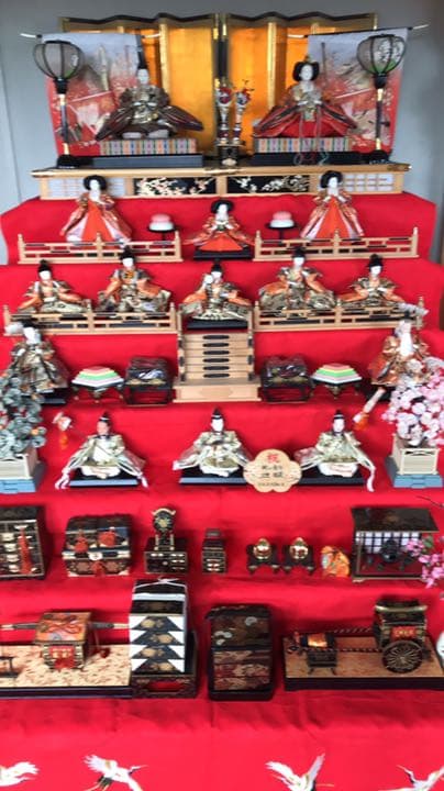 ひな壇　ひな祭り