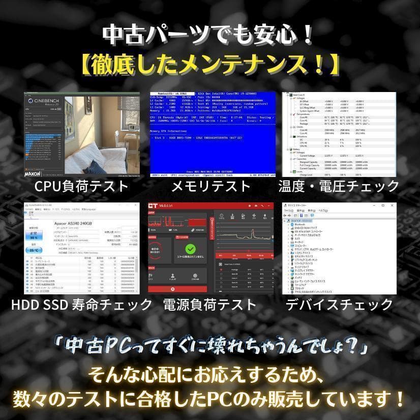 T422 4画面 トレーディングPCフルセット デイトレ 株取引 FX 仮想通貨