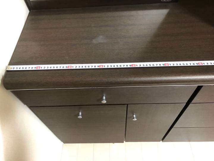 ドレッサー付き収納棚