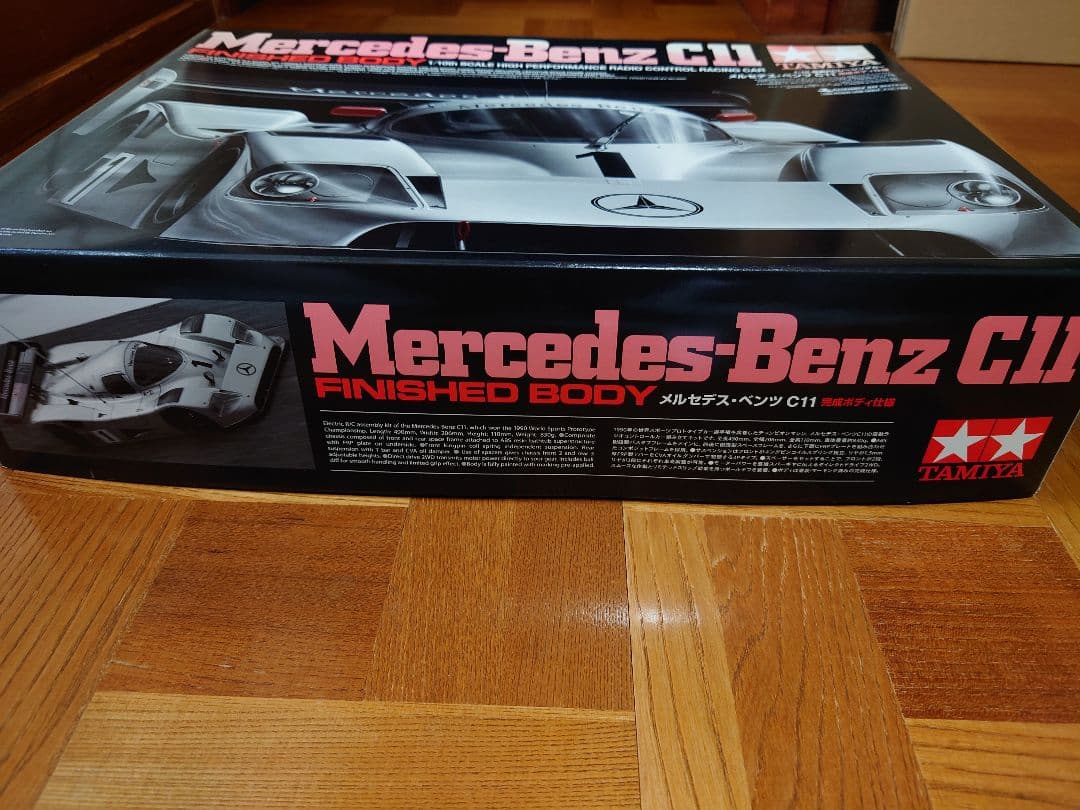 【取説なし】タミヤ 58351メルセデス・ベンツ C11 完成ボディ仕様 キット