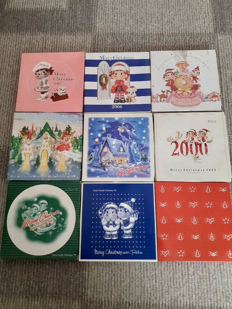 不二家⭐ペコちゃんクリスマスケーキ皿&カップ37点セット