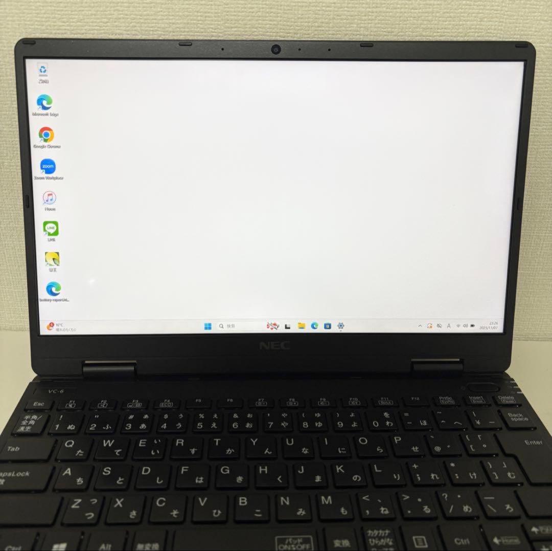 【最新Office2024付】i5第10世代✨NEC VersaPro SSD