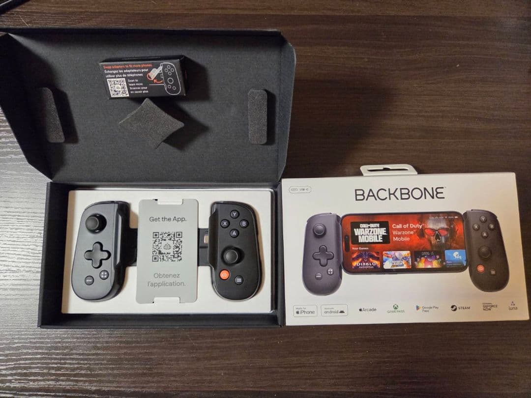 【美品】BACKBONE ONE 第2世代（USBCタイプ）ゲームコントローラー